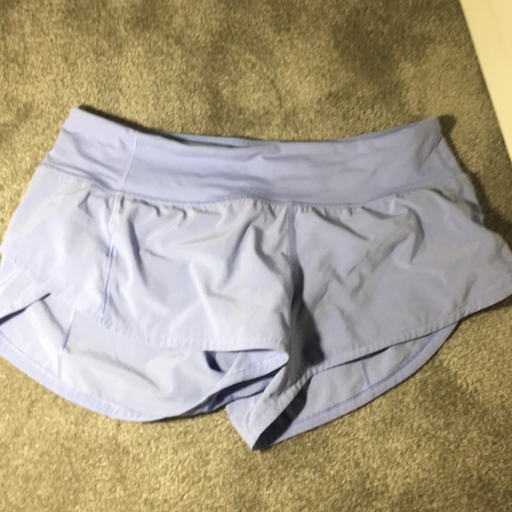 Lululemon speed up shorts. 2.5 in. Size 4.